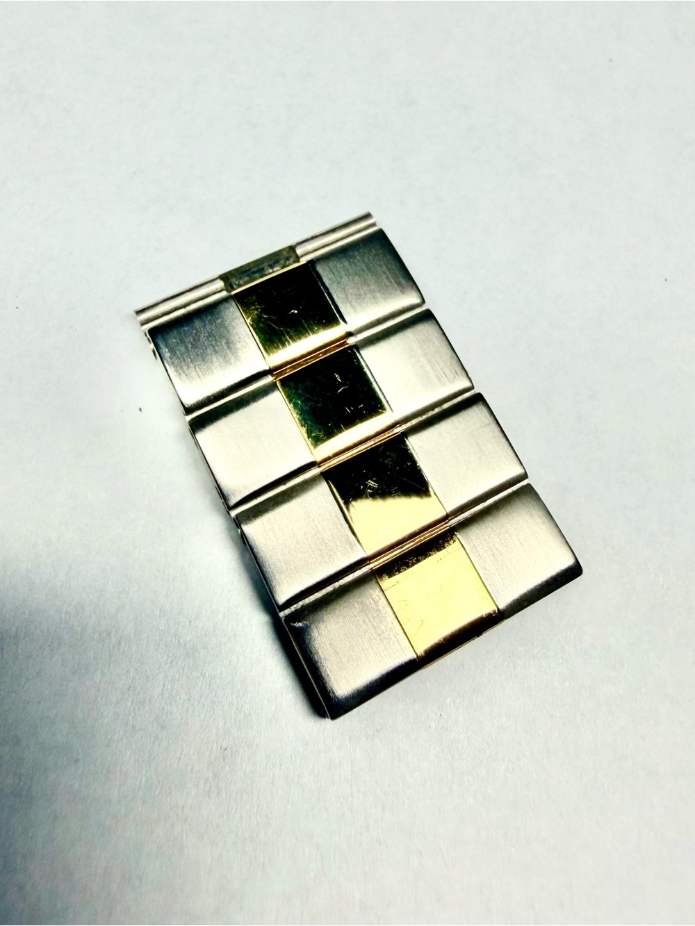 CHOPARD ST. MORITZ 16.10mm wide 18K Yellow Gold & Stainless Steel Complete Link